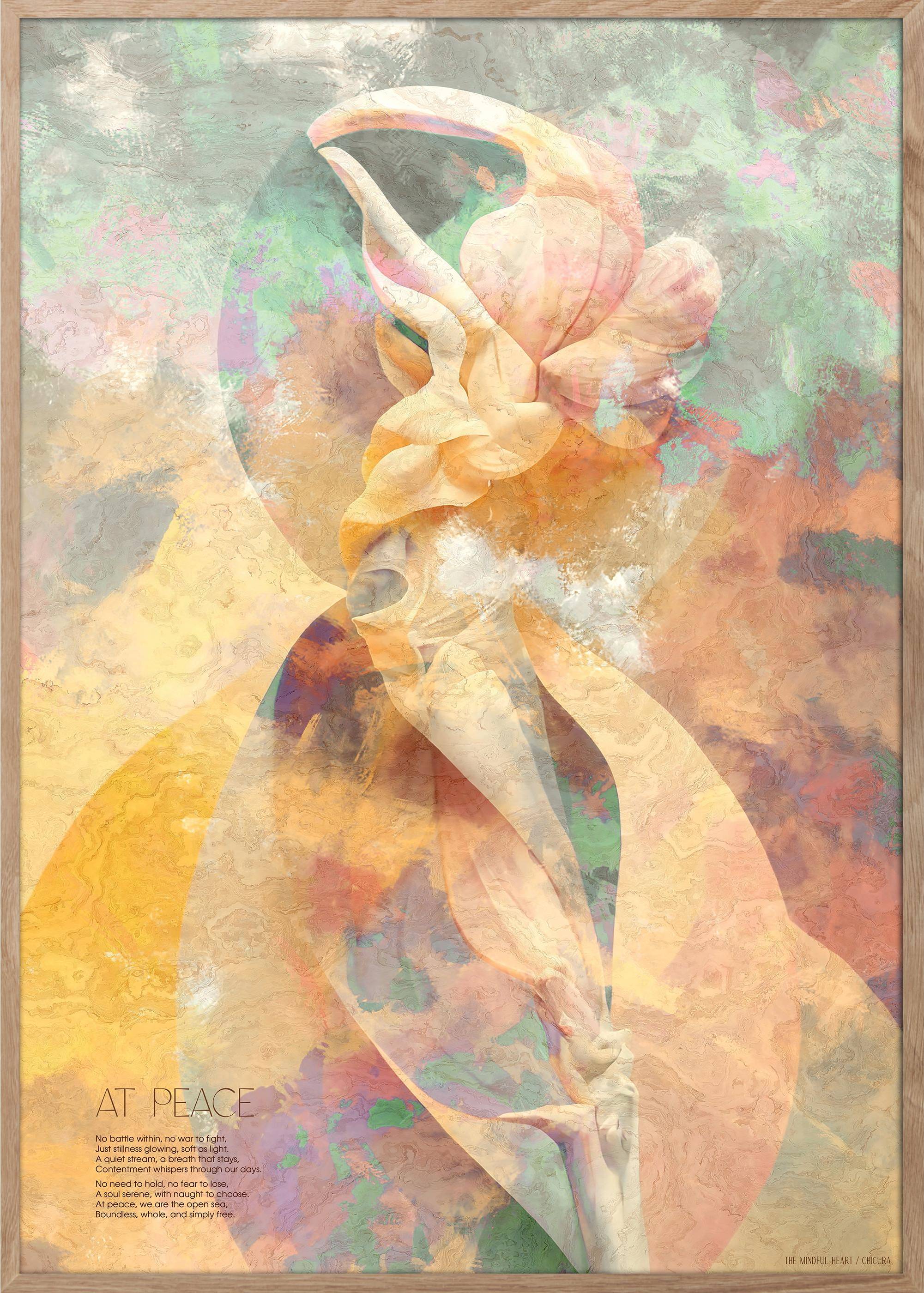 At Peace Multi Patterned A3