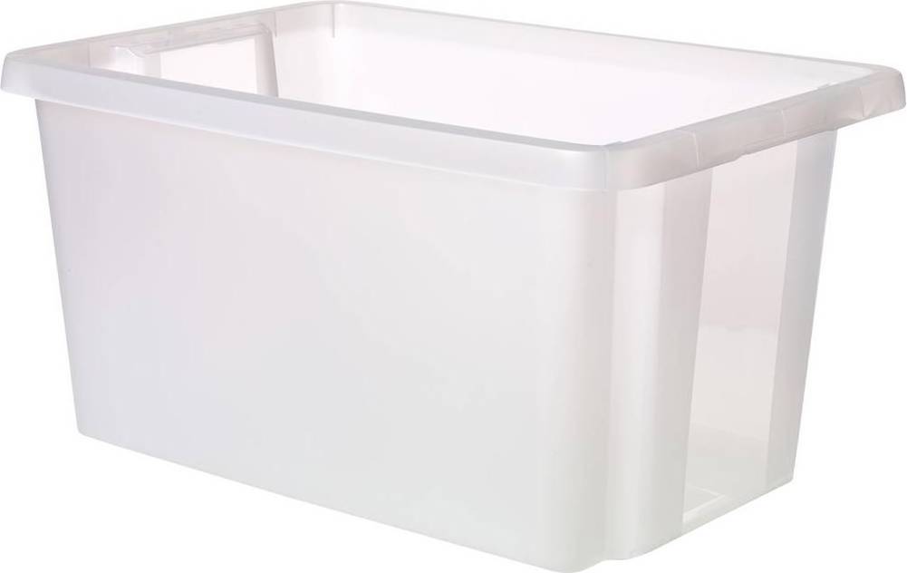 Essentials Roterbar Stapelbox 45 L Transparent