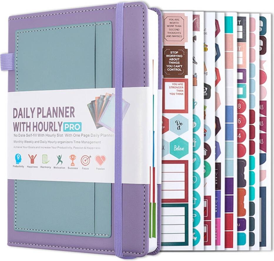 Daily planner Daily Planner Notebook Monthly Layouts