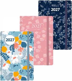 Weekly planner Martello Pattern A5 Designer Weekly Planner With Clear Layout Hardcover