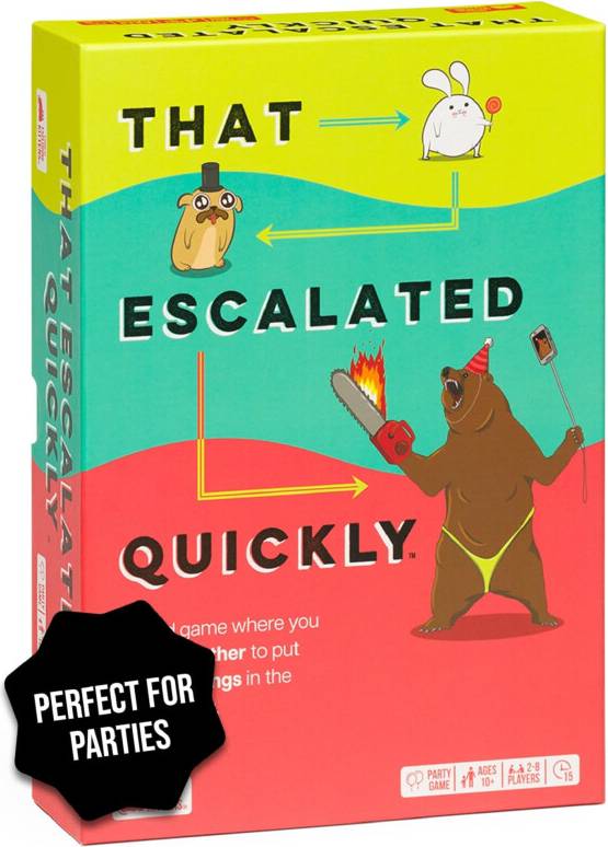 Exploding Kittens That Escalated Quickly Card Game