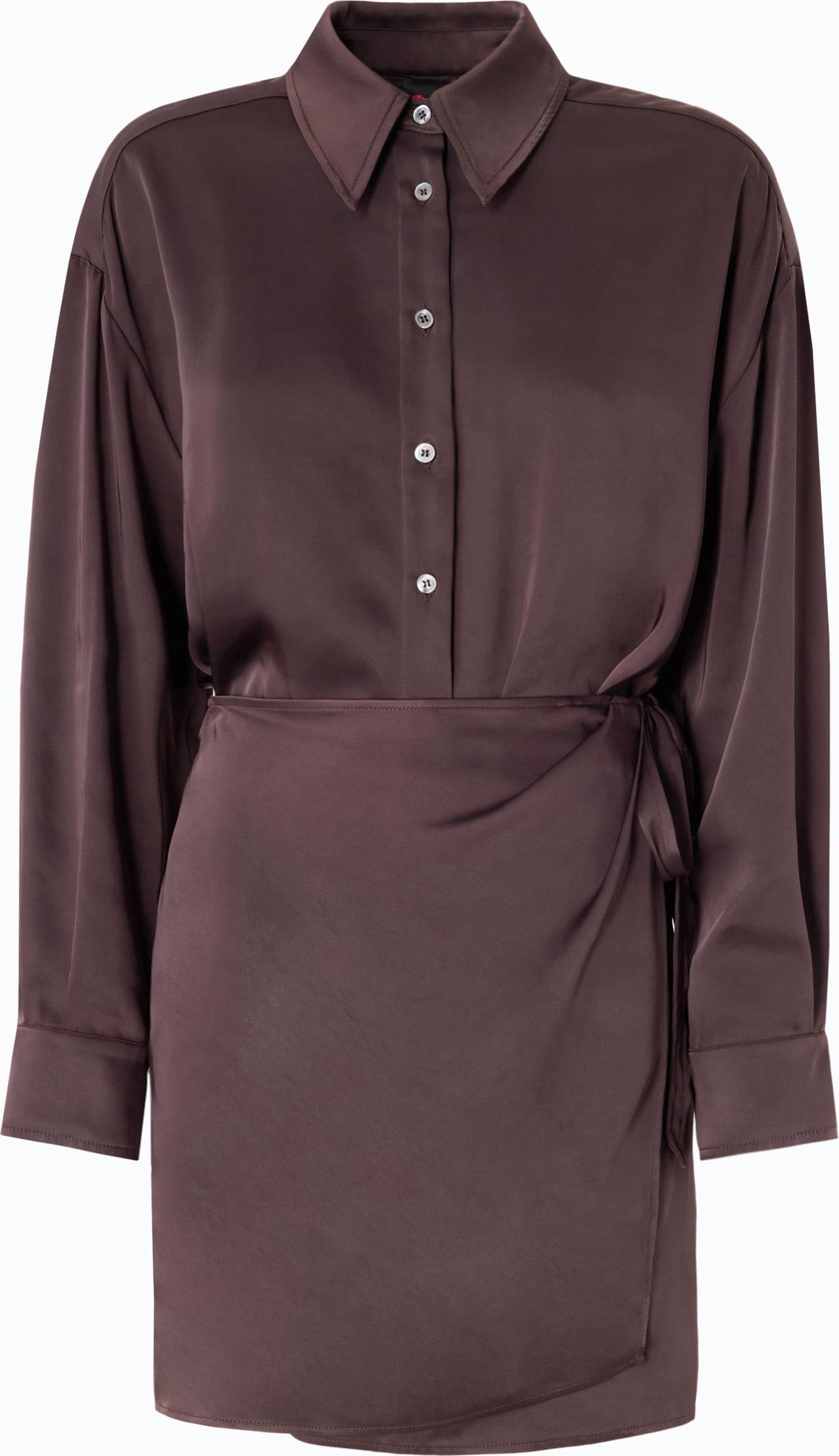 Pinko Robe Courte Boutonnée