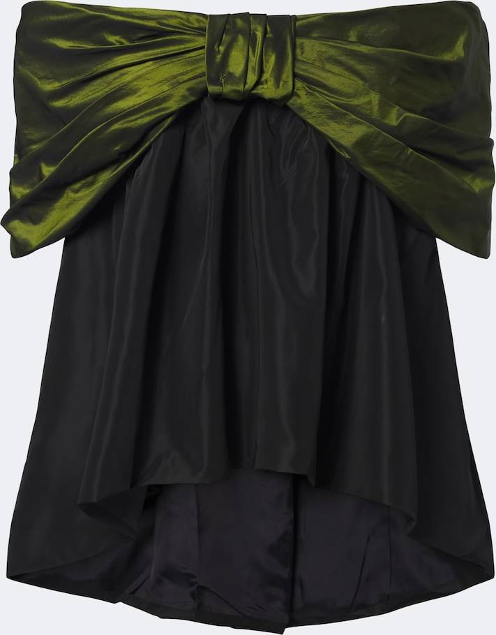 Simone Rocha Top Drapeado - Negro
