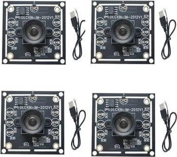 Sodial 4pcs 100 Degree Camera Module 1MP