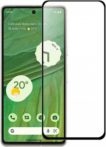 Google Pixel 7 Pro Full-Frame Tempered Glass Screen Protector - Transparent
