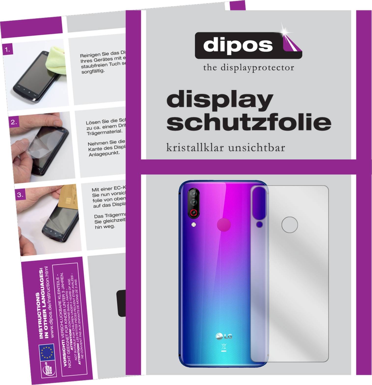 Dipos Screen Protector For Lg W30 Pro
