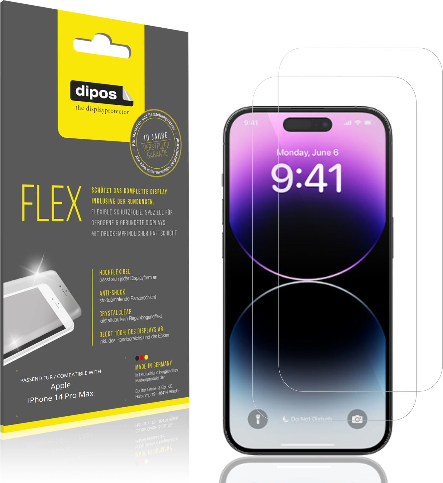 Iphone 14 screen protector Dipos Screen Protector For Iphone 14 Pro Max