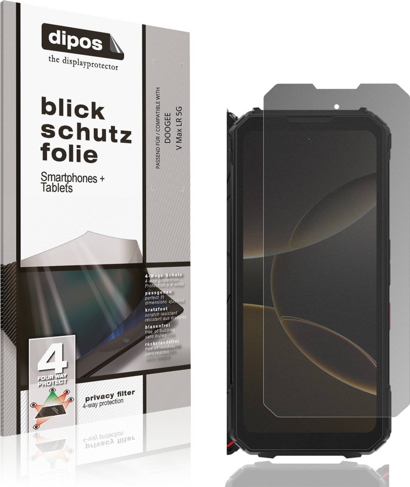 Dipos Screen Protector For Doogee V Max LR 5G