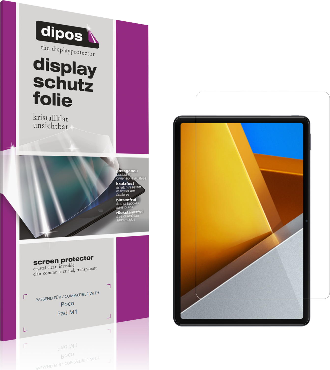 Dipos Screen Protector For Poco Pad M1