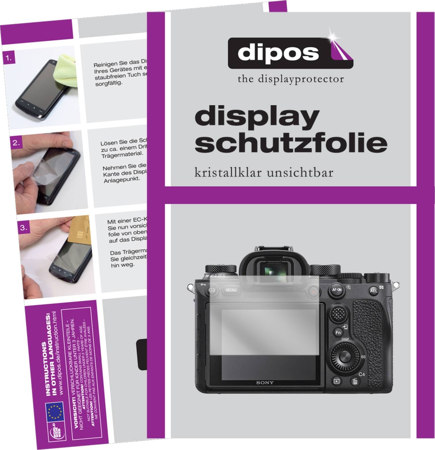 Dipos Screen Protector For Sony Alpha 7