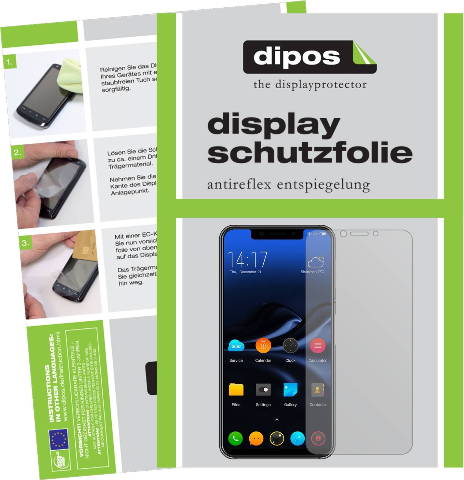 Dipos Screen Protector For Elephone A4