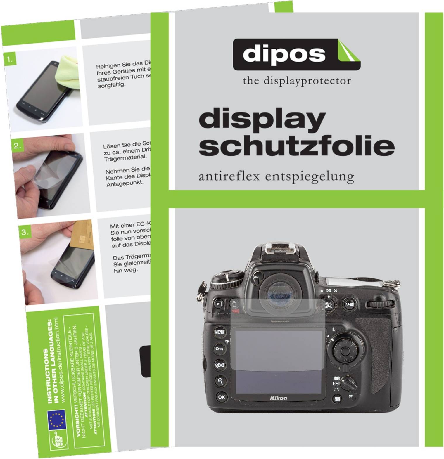 Dipos Screen Protector For Nikon D700