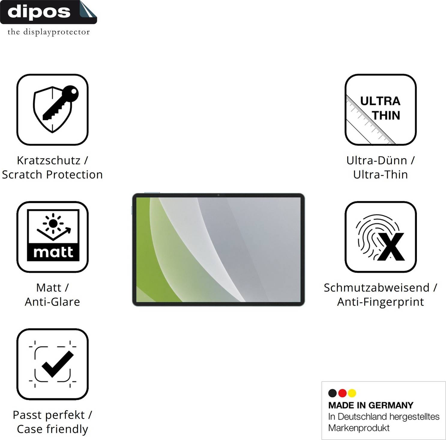 Dipos Screen Protector For Teclast P50 11 Inch