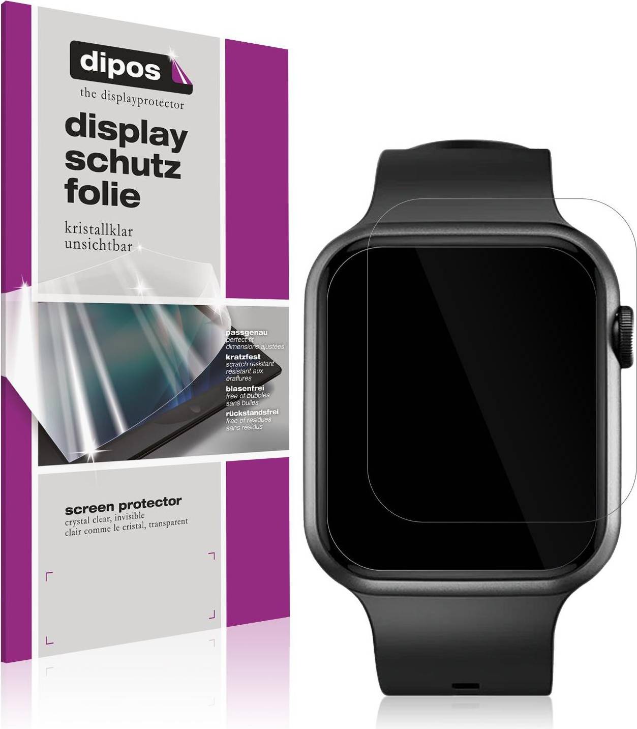 Dipos Screen Protector For Fireboltt Ring Plus