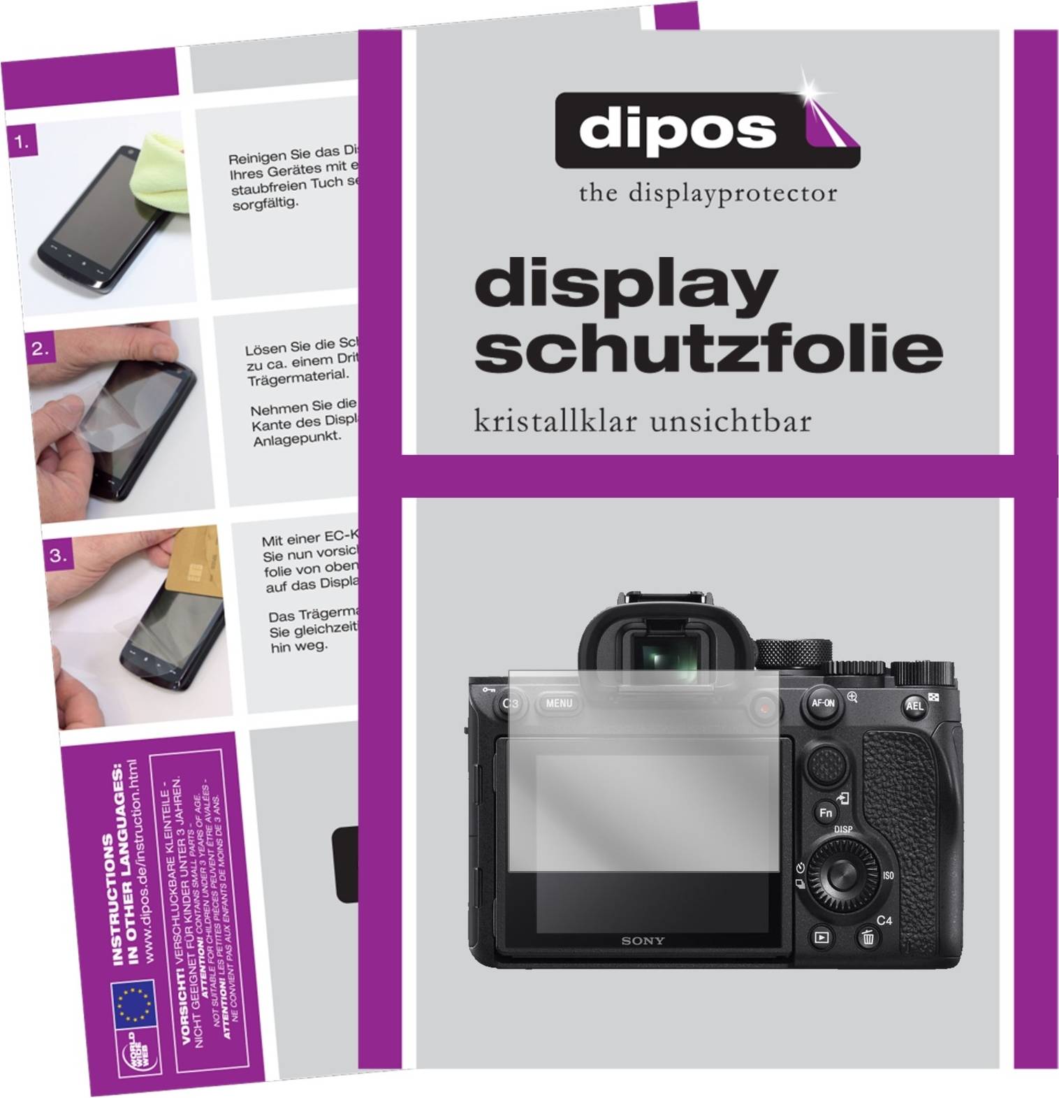 Dipos Screen Protector For Sony Alpha 7r Iva