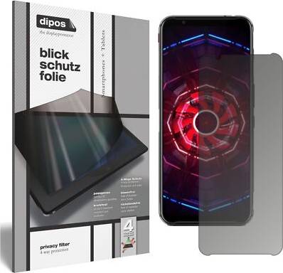 Dipos Screen Protector For Nubia Red Magic 3s Privacy Filter