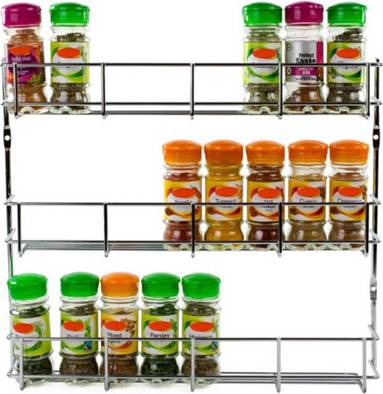 B&Q 3 Tier Wall Mounted Spice Rack