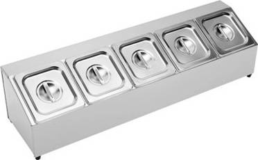 B&Q Stainless Steel Inclined Spice Rack