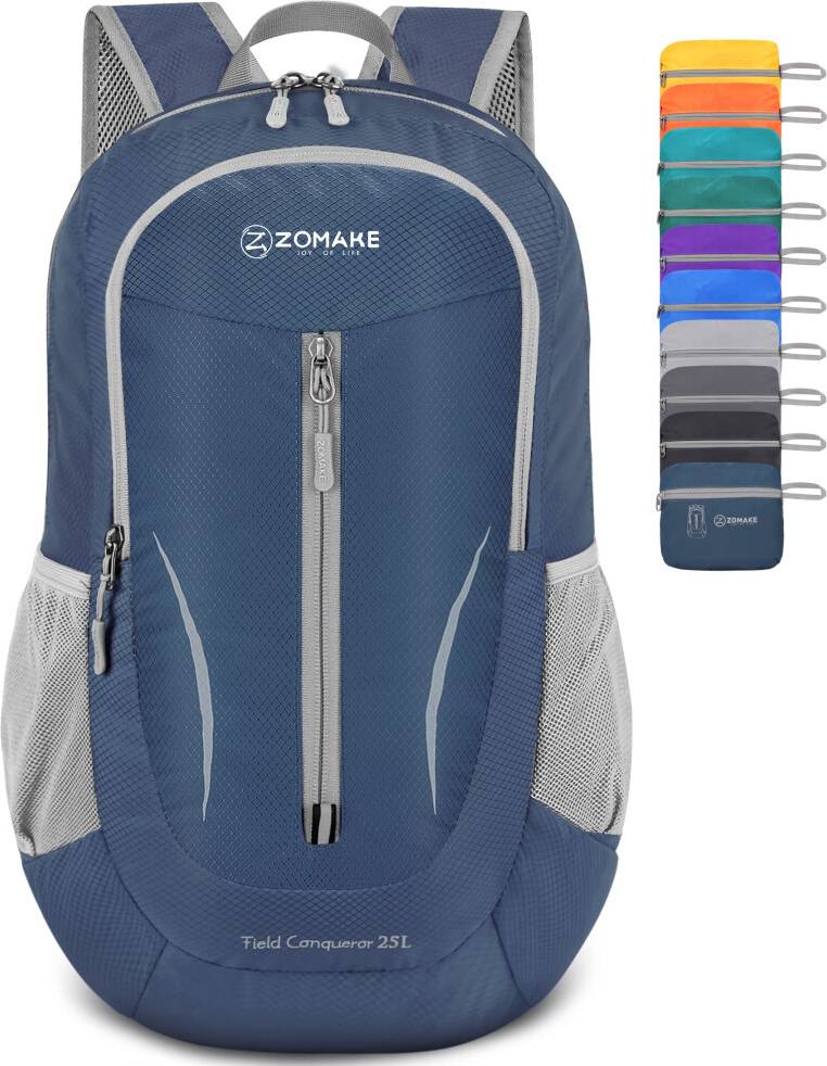 Zomake Lightweight Foldable Backpack Rucksack - Ultralight