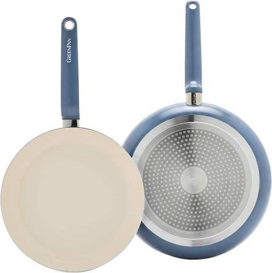 GreenPan 2-Piece Rio Advanced Frypan Set Dutch Blue Aluminum Cookware Set