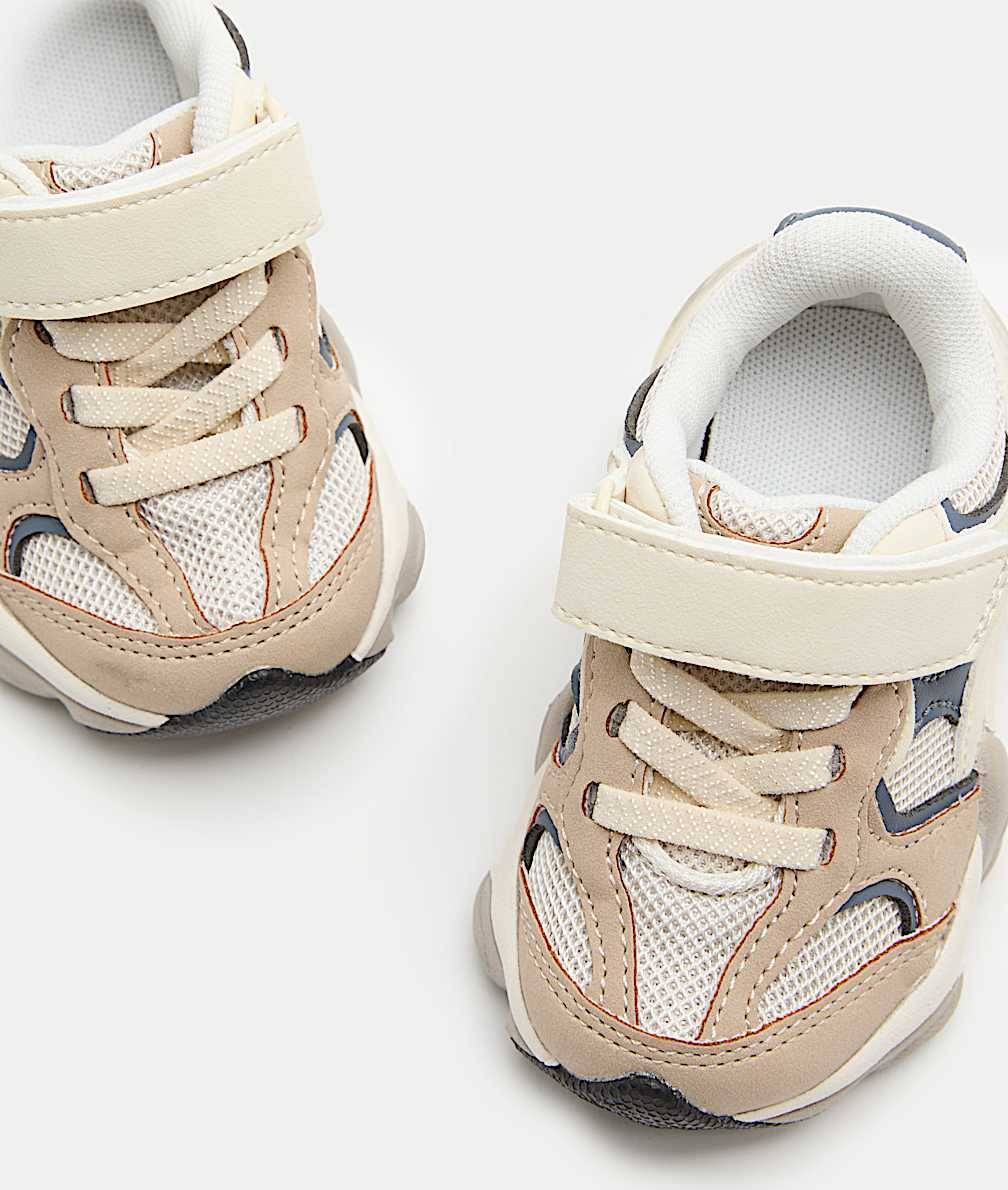 M&S Baby Chunky Riptape Trainers