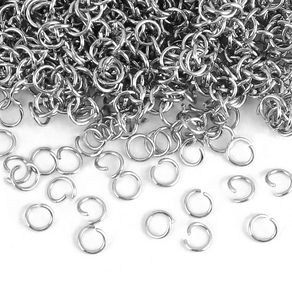 Stainless Steel Open Jump Rings Connectors