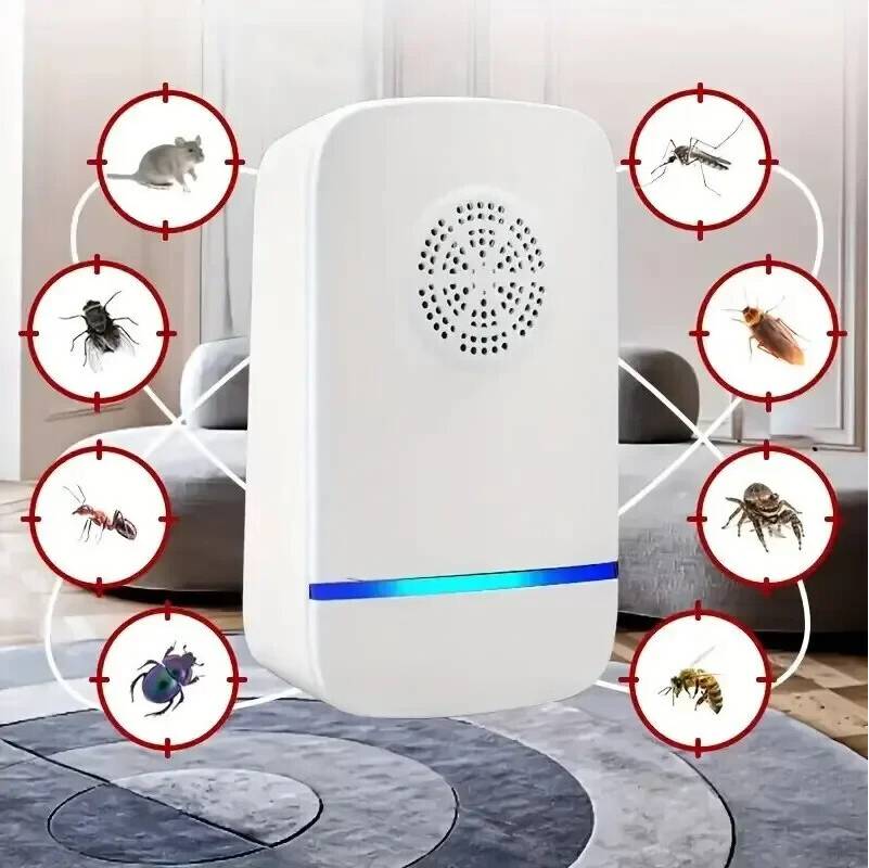Goplushtoy Ultrasonic Pest Repellent Plug-In Indoor Insect Control