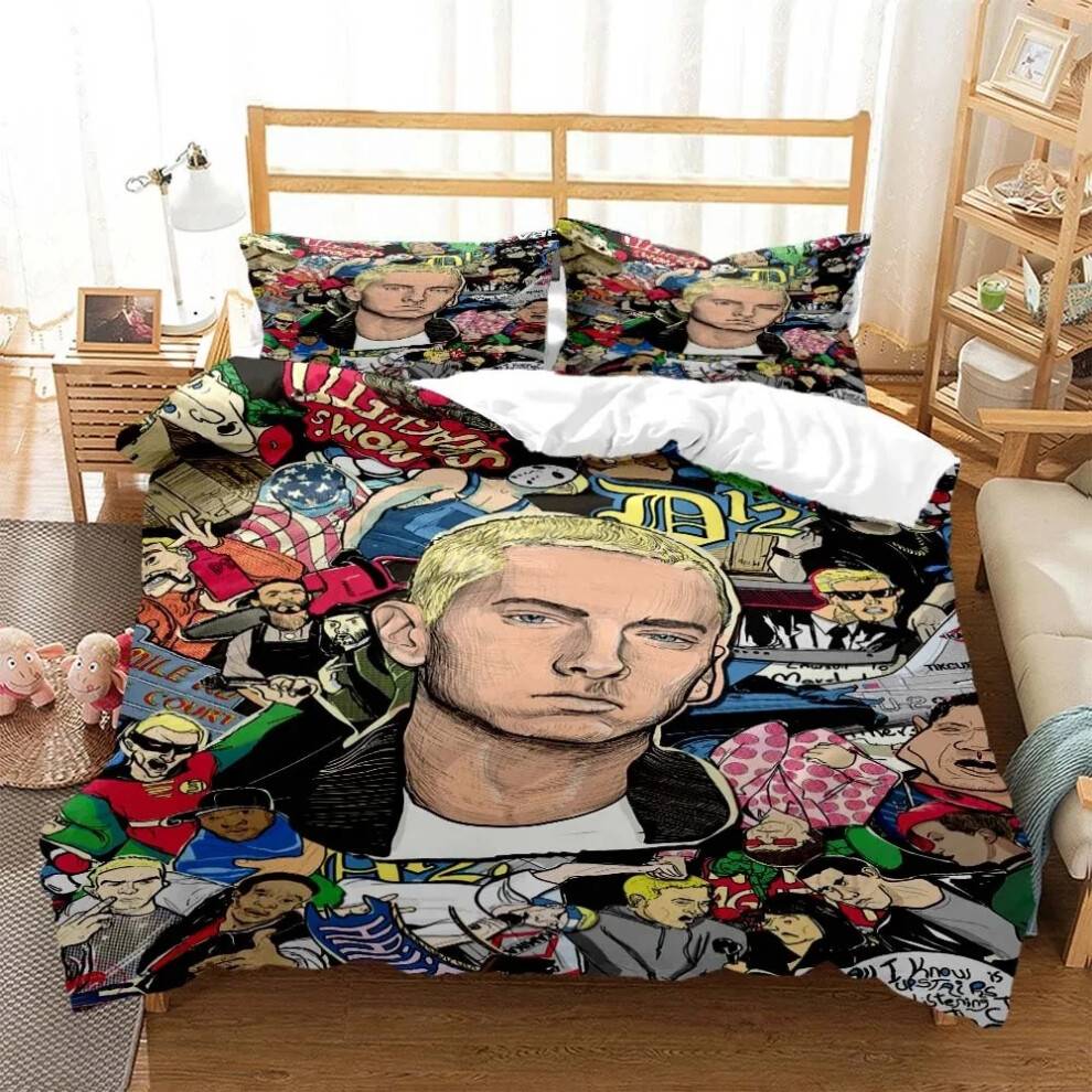 Hip Hop Rapper Eminem Bedding Set