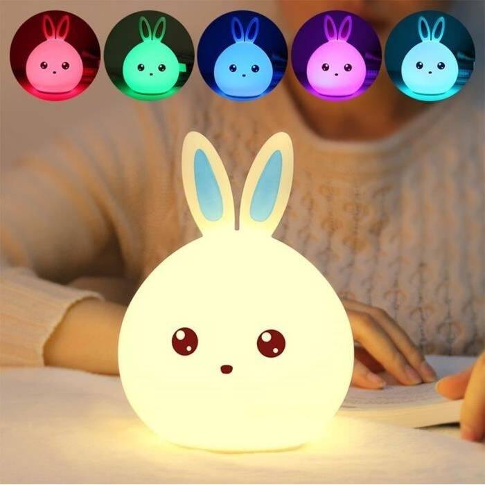 Aihontai LED Rabbit Night Light Codream White Night Light