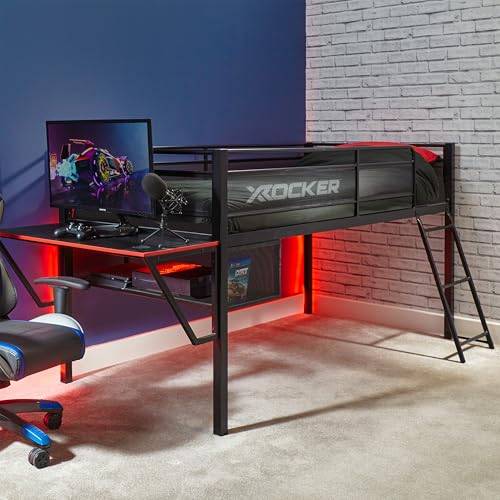 Mid sleeper bed X-Rocker Sanctum Mid Sleeper Bed