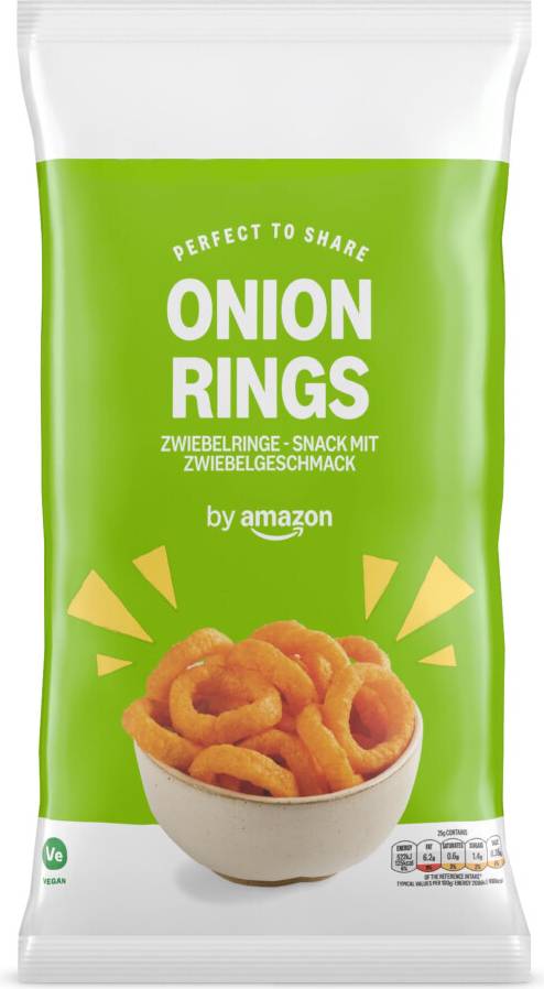 Amazon Onion Rings Snacks 150g
