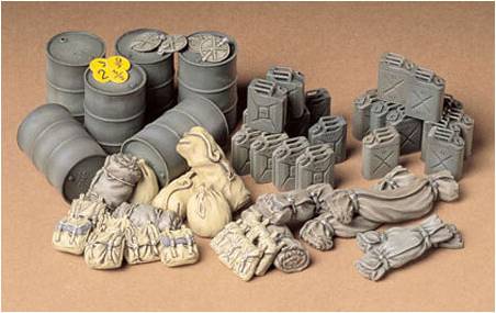 Tamiya Allied Vehicles Accessory Set 1 35 Military Model Kit