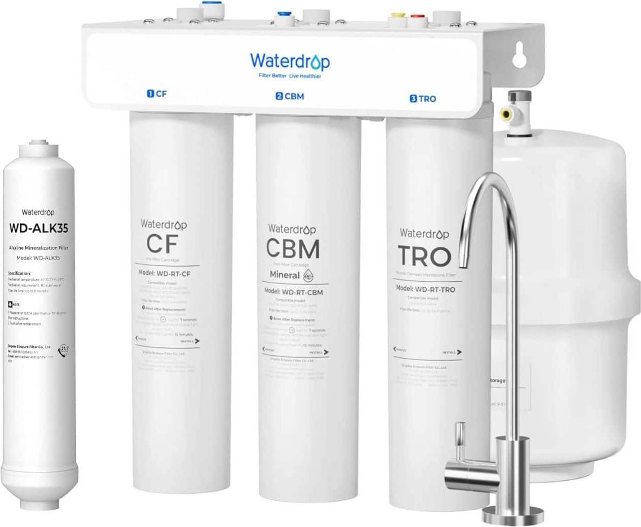 Reverse osmosis system Waterdrop T3-T Remineralization Reverse Osmosis System