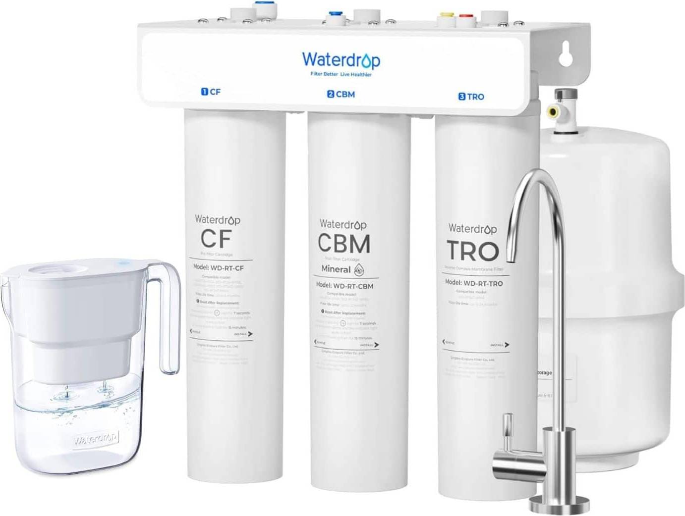 Reverse osmosis system Waterdrop T3-T Remineralization Reverse Osmosis System