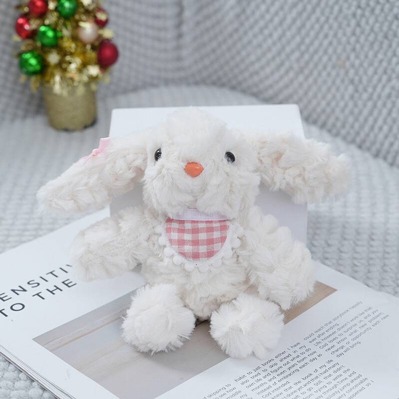 Cartoon Rabbit Plush Doll Bib Style