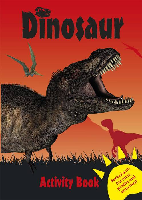 Dinosaurus Coloring Activity Book