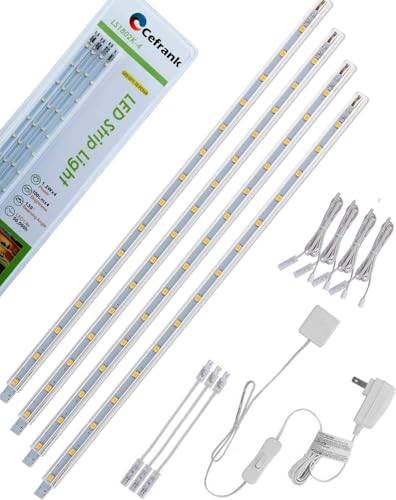 LED Belysning Expanderbara LED Listor 40 cm Set 4 Möbelbelysning