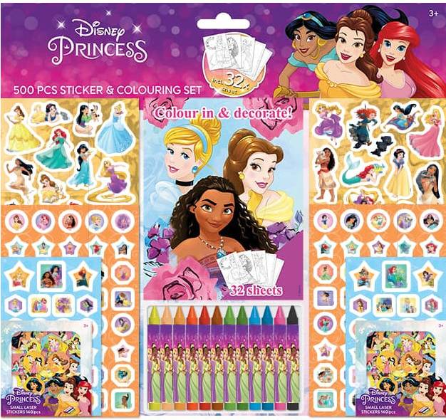 Jiri Models Princess Sticker Colouring Set