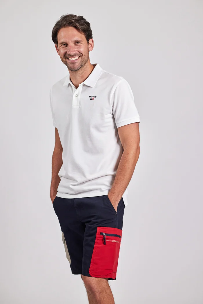 Sebago Piké Robin Vit