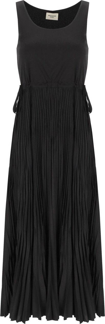 Max Mara Weekend Classi Kjole Bomuld - Sort