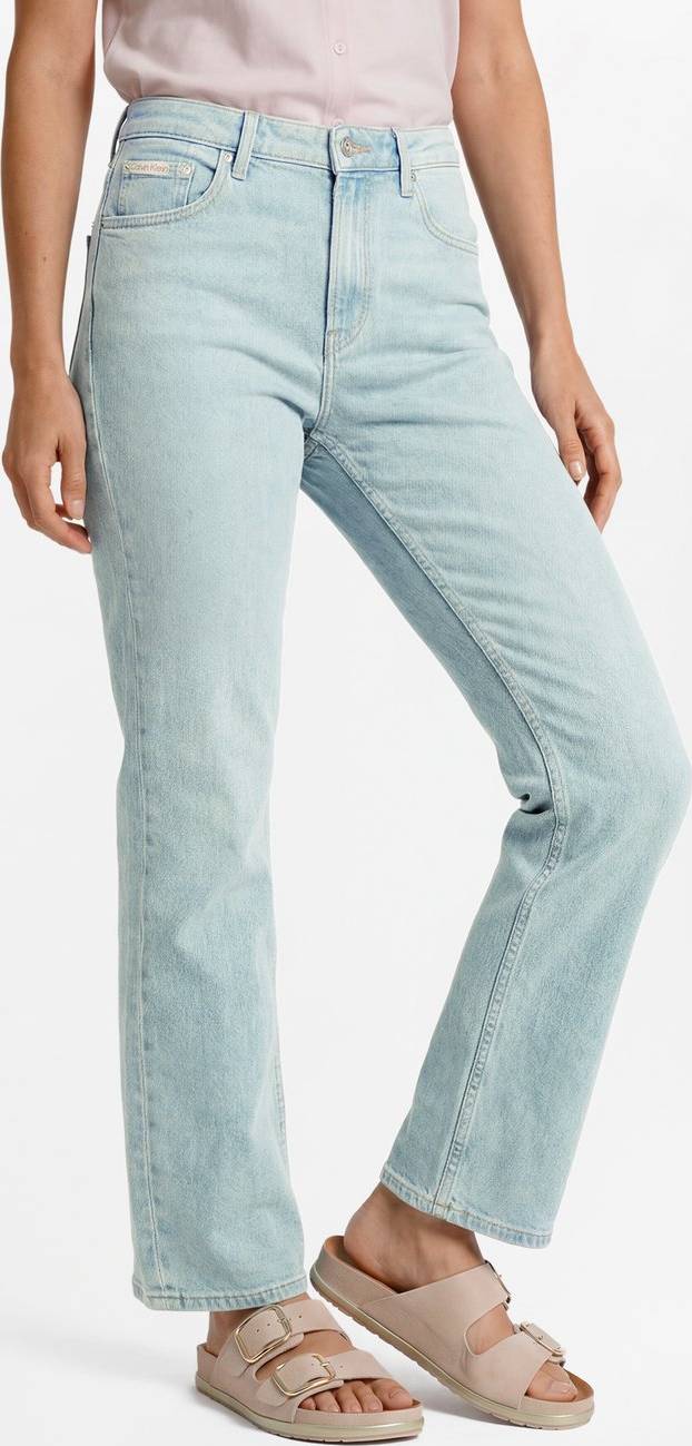Calvin Klein Jeans High Rise Straight - Blue