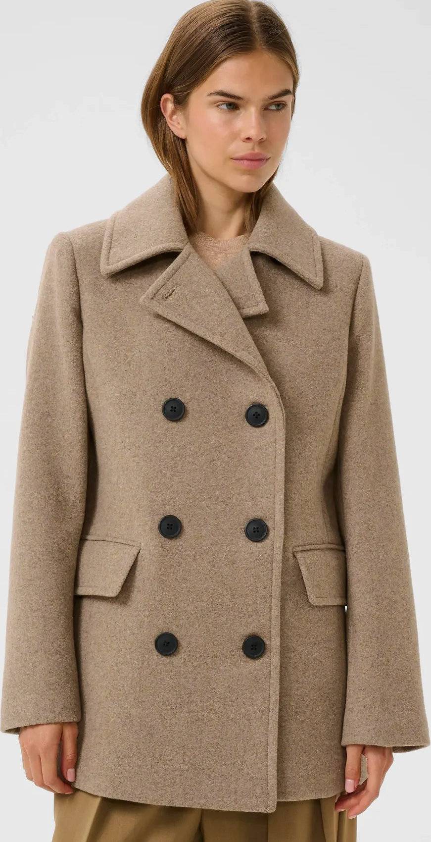 InWear Perryiw Sailor Coat R - Beige