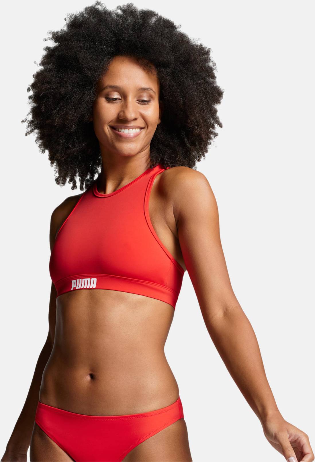Puma Racerback Swimtop - Red