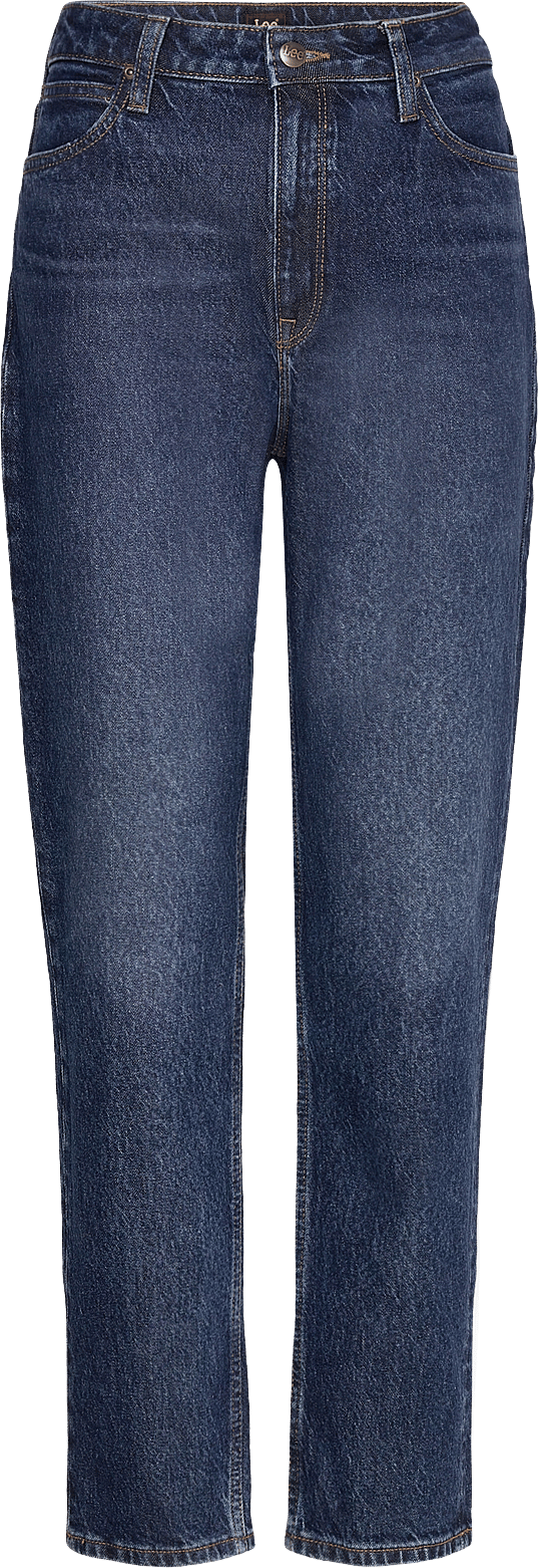 Lee High Rise Straight Jean Dark Humor - Blue