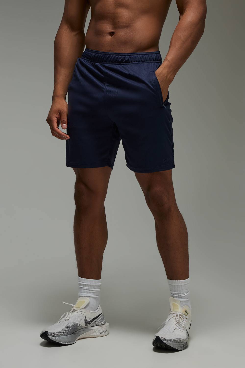 Active Zip Pockets Basic Training Short - Navy
