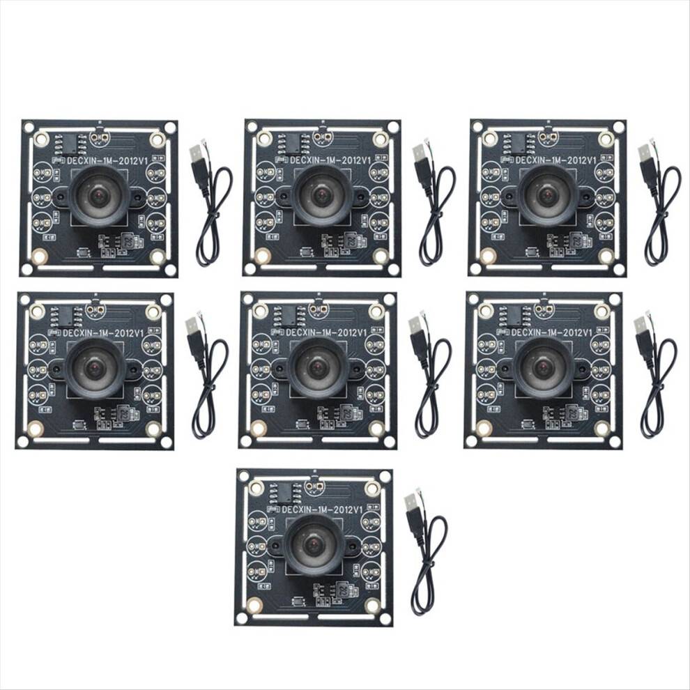 Melitt 7PCS 100 Degree Camera Module 1MP