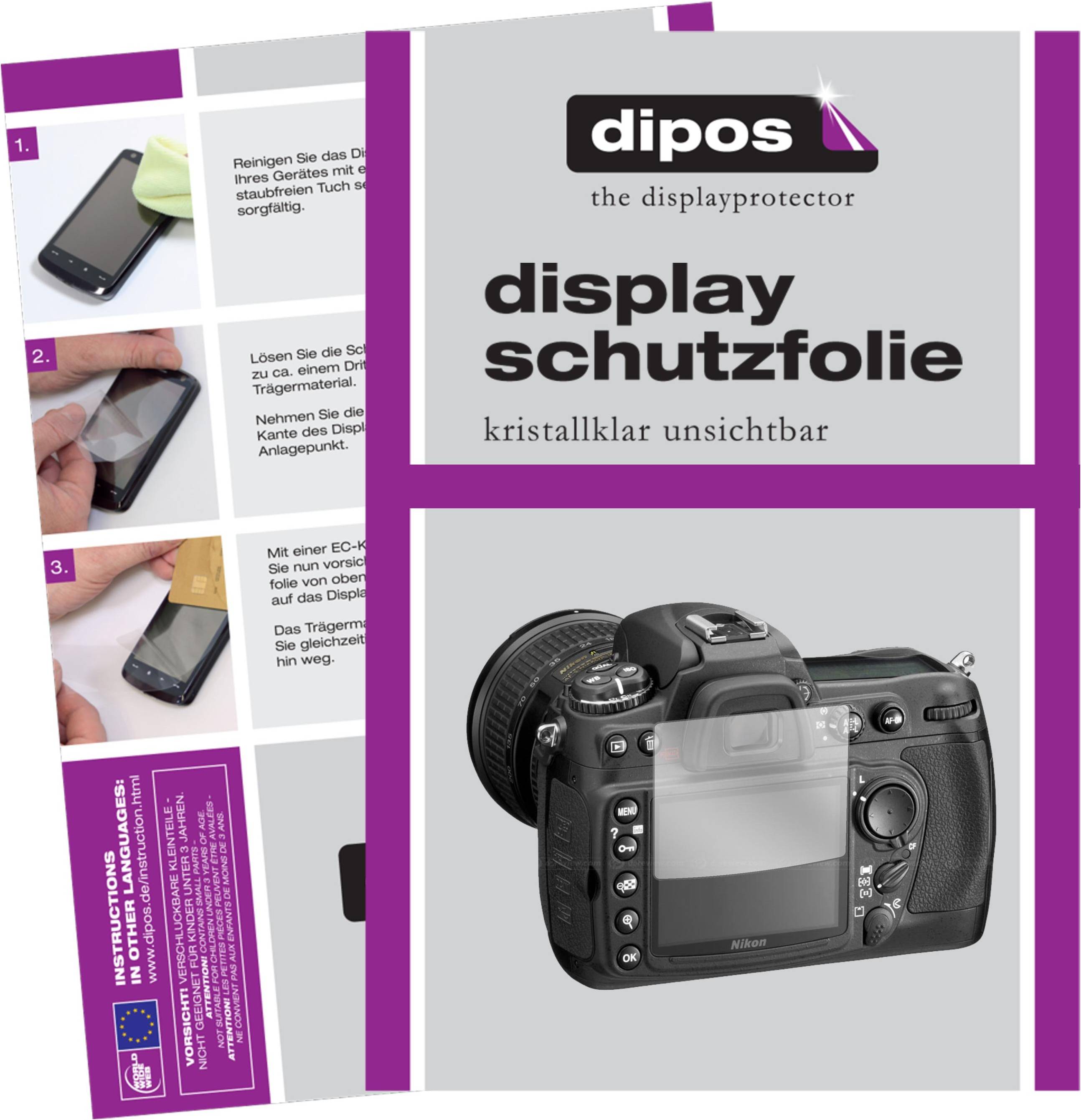 Dipos Screen Protector For Nikon D300