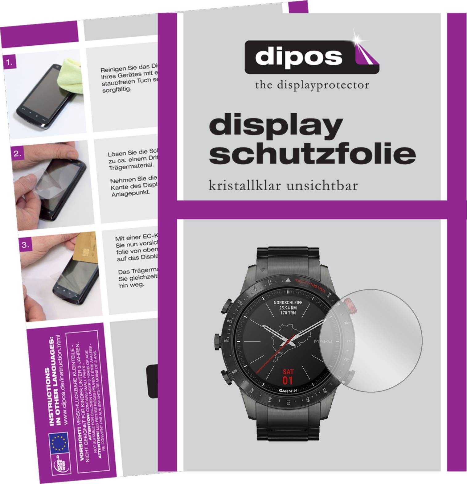 Dipos Screen Protector For Garmin Marq Driver