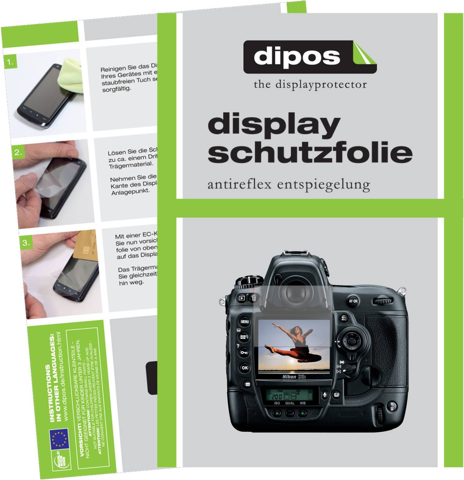 Dipos Screen Protector For Nikon D3s
