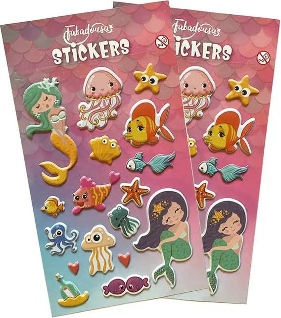 Stickers 3-sheet Pack